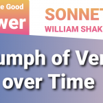 How does Shakespeare establish the triumph of verse over time and mutability in Sonnet 18?