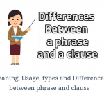 Difference between Phrase and Clause