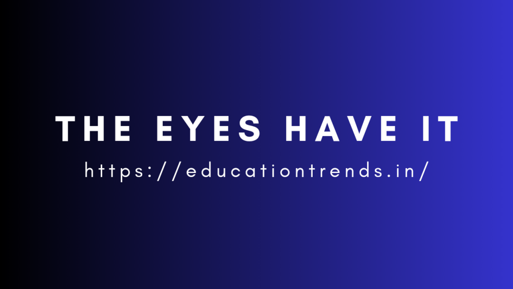Key points related to “The Eyes Have It” by R.K. Narayan